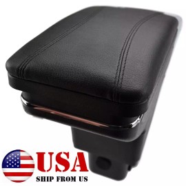 XUKEY Central Console Armrest Storage Compartment For Honda Fit Jazz 2009-2013