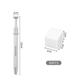 AAGWW Makeup Nail Sponge Nail Sponge Clip Uniform Coloring