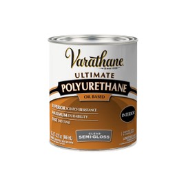 Varathane Oil-Based Ultimate Polyurethane, Quart, Semi-Gloss Finish
