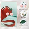 WEWAYSMILE Cherry Purse Charms for Handbags Cherry Bag Charm Cute