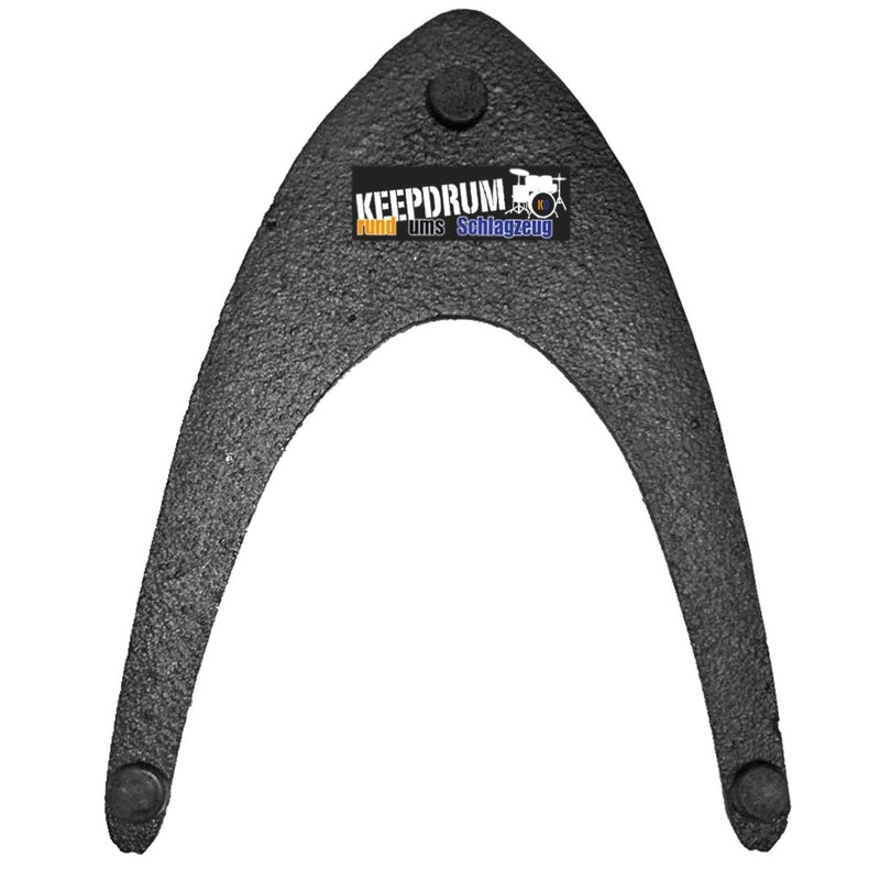 keepdrum MS60 Table Tripod Microphone Stand Gooseneck Tripod Chrome