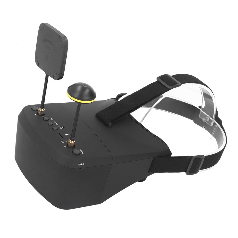 EV800D FPV Goggles with DVR 40CH 5 Inch 800x480 Resolution