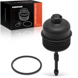 A-Premium Oil Filter Housing Cap Assembly Compatible with Hyundai Sonata 2010, Genesis 2009-2012, Veracruz 2007-2012 & Kia Sorento 2008-2009, Sedona 2010, Borrego 2009-2011, Replace# 263503C300