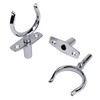 GATE 14 Chrome Plated Brass Rowing Studs 2 Pieces with