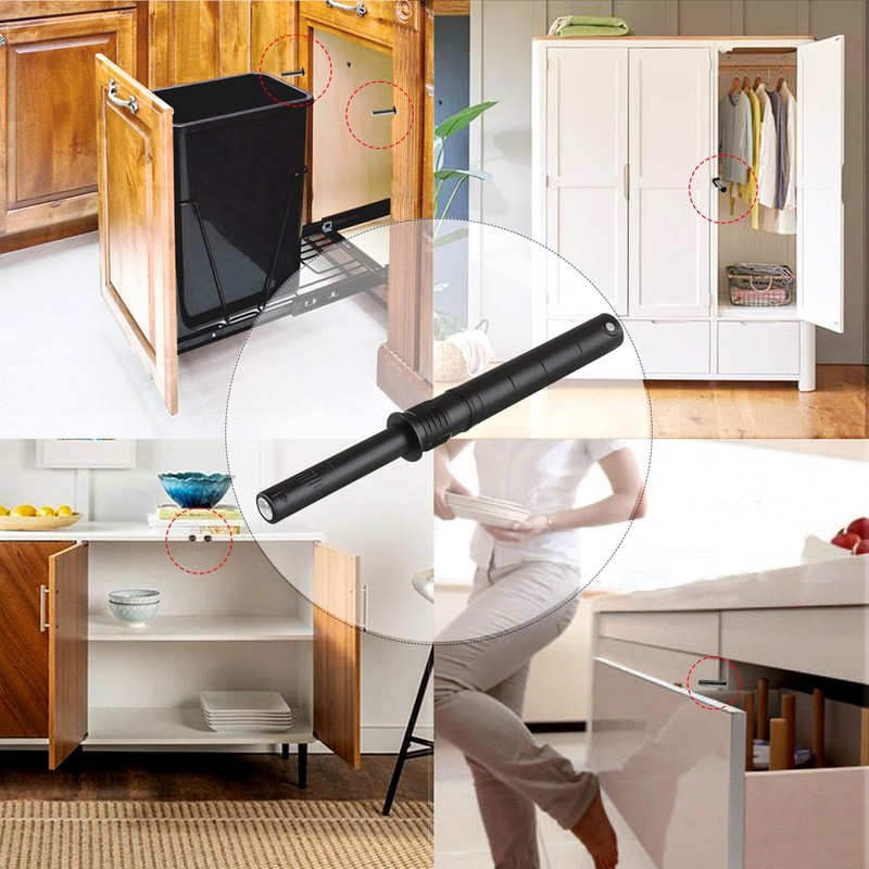 4.21" Push to Open Cabinet Hardware CBRIVE 10 Pack Push