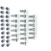 MEEIHUI (20 Sets) Auger Shear Pins Bolts and Nuts Steel
