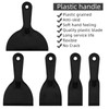Plastic Spatula Set 5 Pieces, Wallpaper Scraper Tool, Wall Filler