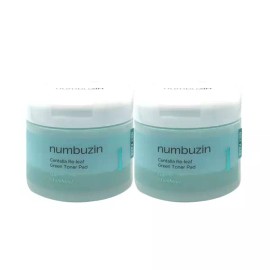 Numbersin 넘버즈인 1번 시카 갈아만든 초록패드 70매+70매 G NoBrand Green Pad 140 Sheets (70+70) [Numbers in 1, green pad made of sheep skin 70 sheets + 70 sheets]