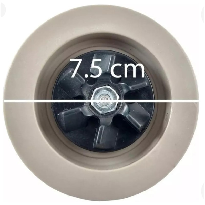 Aspa de Licuadora Compatible con Black and Decker, 7.5 cm,