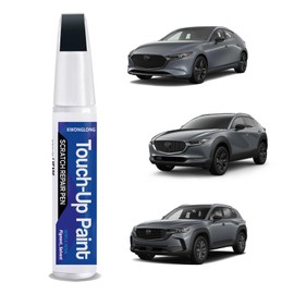 47C Polymetal Gray Metallic Touchup Paint Compatible with Mazda, 2-in-1 Scratch Repair Pen Exact Color Match, Car Scratch Repair Pen