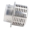 Stainless Steel Air Vent Cap Louvered Vent Cover Round Air