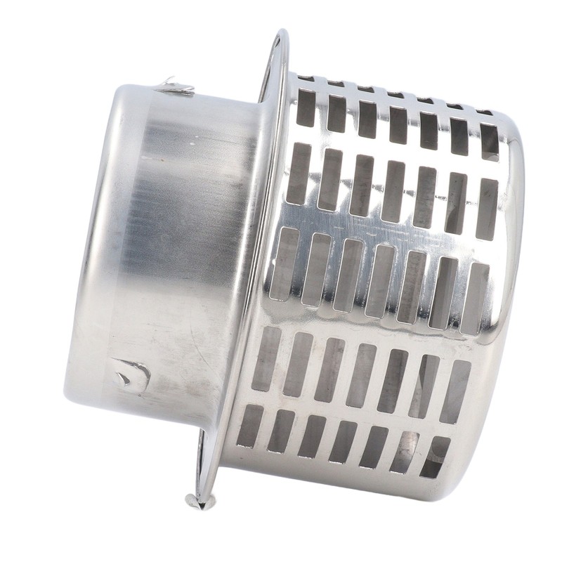 Stainless Steel Air Vent Cap Louvered Vent Cover Round Air