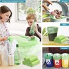 Biodegradable Trash Bags - 13 Gallon Durable Garbage Bag [100