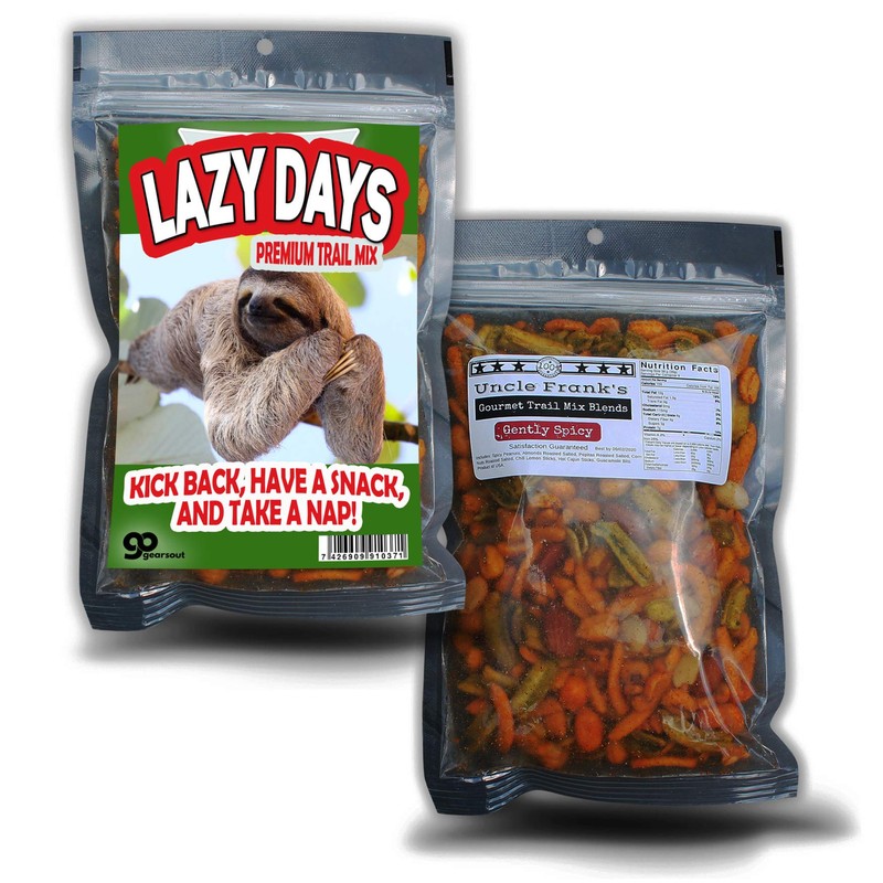 Lazy Days Trail Mix - Funny Sloth Snack Mix for