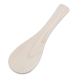 Japanese Style Hinoki Wood Shamoji Rice Paddle Serving Spoon Spatula Made in Japan - 16cm Japanese Hinoki Cypress BSY05016