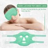 2PCS Máscara de Hielo para Ojos y Cara, Antifaz de