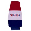Merica Stripes Beer Bottle Coolie (2 Pack)