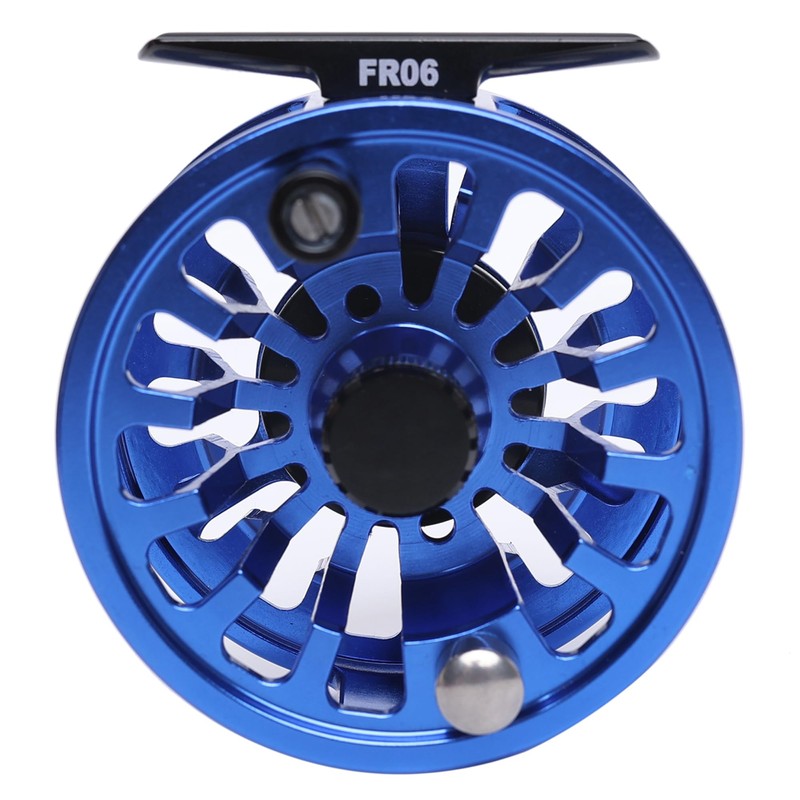 Raprance Fly Fishing Reel,CNC-Machined Aluminum Alloy Fly Reel Large Arbor
