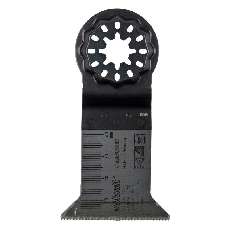 wolfcraft BIM Pushcut Saw Blade "Expert", STARLOCK Receptacle I 4243000