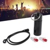 22x67mm Musician Ear Plug Red Noise Reduction Waterproof with Silica