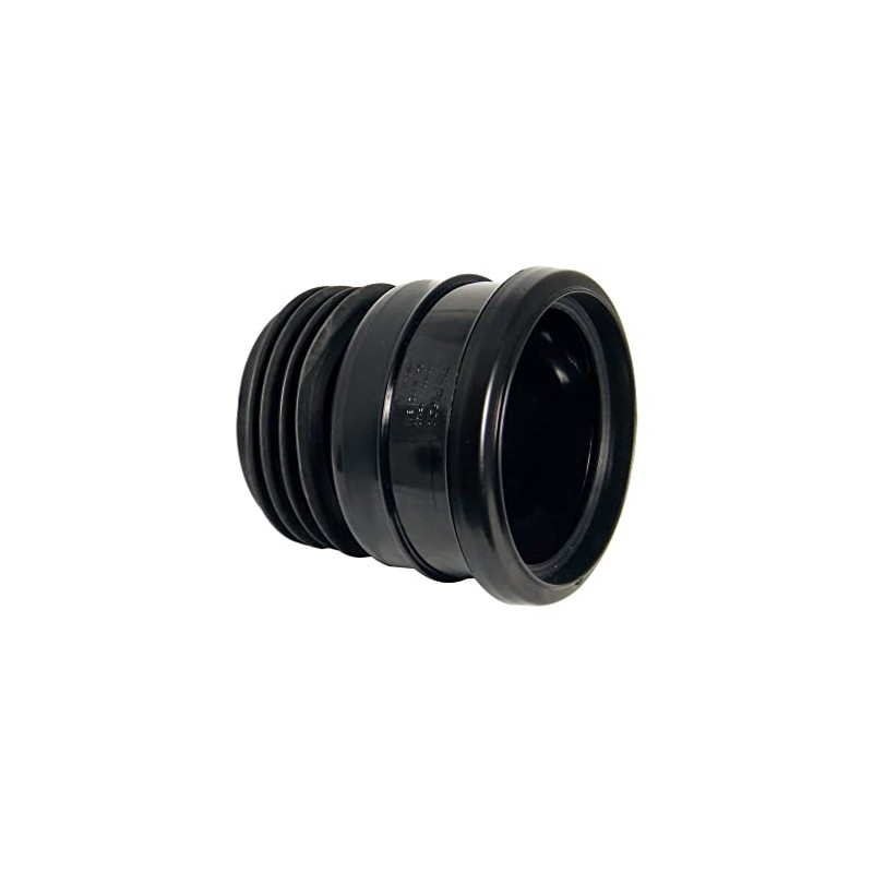 FloPlast Soil Universal Pipe Connector Black