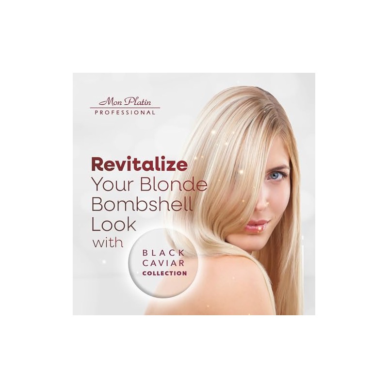 Mon Platin Natural Silk Therapy Total Blonde Shampoo for Blonde