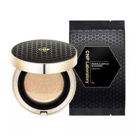 ChaenPark 차앤박 CNP 프로폴리스 앰플 인 쿠션 기획 21호 (본품 15g+리필 15g)(SPF50+,PA+++) [21호] CNP Propolis Ampoule in Cushion Special Edition No. 21 (Main Product 15g + Refill 15g) (SPF50+, PA+++) [No. 21]