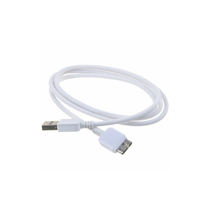 FITE ON White USB 3.0 Data Cable Compatible with Seagate