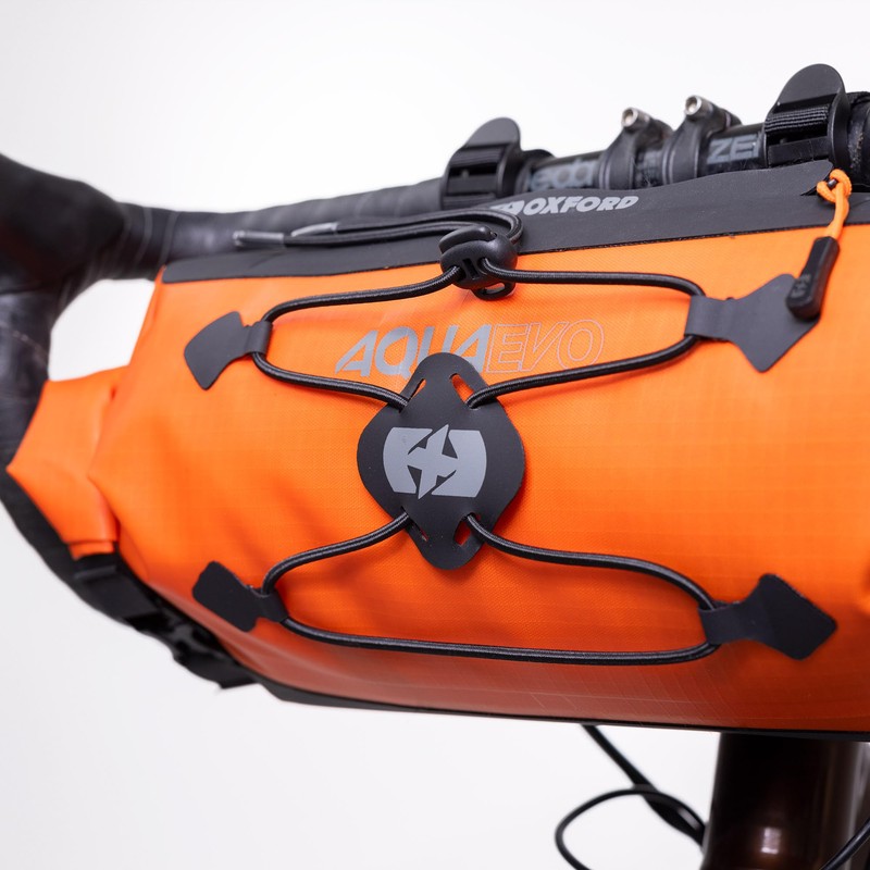 Aqua Evo Adventure Bicycle Handlebar Pack Orange
