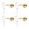4PCS Fishing Glow Sticks with 4pcs Bells High Visibility Color
