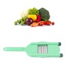 Vegetable Shredder Multifunction Stainless Steel Blades Dishwasher Safe Veggie Chopper
