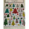 CHRISTMAS STICKER GLITTER TREES MULTI-SIZES-SH