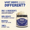 Grazly Unscented Whipped Bison Tallow Balm with Manuka Honey &