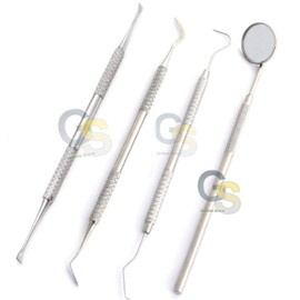 G.S DENTAL Veterinary Oral Tools Set Tartar Calculus Remover Plaque Removal