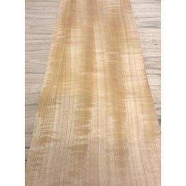 Anigre Quilted Figured Wood Veneer 8" x 25" raw no Backing A Grade Quality