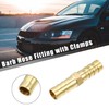 X AUTOHAUX 1 Set 8mm Copper Hose Barb Fitting Connector