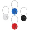 INGJIA Combination Lock, Padlock, Combination Lock, 3 Digit, Luggage Lock
