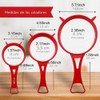 Zaphara Kitchen Strainer, Plastic Strainer Set, 3 Pieces, Fine Hair