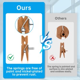 GOOZADA 72Pcs Coffee Push Pin Clips Wooden Pushpins Decorative Thumb Tacks for Bulletin Board Tacks and Push Pins for Cork Board for Photos Arts Crafts Projects for Classroom School Office Home