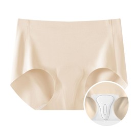Culibit Camel Toe Concealer underware - Reusable Invisible Guard for Women (US, Alpha, One Size, Regular, Regular, Large, Beige)