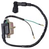 SYSKANT Ignition Coil with Spark Plug Cap for Honda CT70