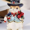 12 – 415 " Rabbit Baron "Jewelry, Trinket Box, Jewelry Box