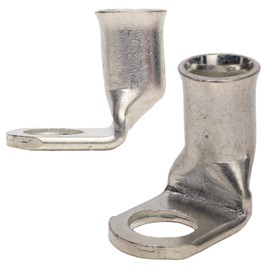 Tapones de cobre de 90 grados, Plateado, 3/8" 2 Gauge