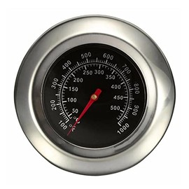 Tefola - Termómetro para Horno, 50-500C100-1000F Termómetro para Asador con Base de Apoyo, Termometro de Acero Inoxidable para Cocina, Barbacoa...    