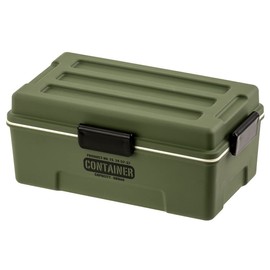 CONTAINER Bento Box, 1-Tier, 30.5 fl oz (900 ml), Boys, Large Capacity (Kaki)