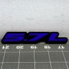 usa Standard 2x Dark Blue/Black 5.7L Emblems 5.7L Side Fender