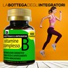 B-Komplex-Vitamine 400 Tabletten 1 pro Tag | Für Vegetarier geeignet