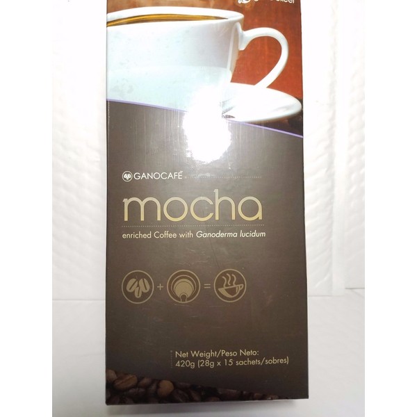 GANOCAFE MOCHA ENRICHED WITH GANODERMA LUCIDUM NET WT 420 G