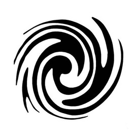 Ranger Products Hurricane Tornado Symbol Decal Sticker, Die Cut Vinyl Decal for Windows, Cars, Trucks, Tool Boxes, laptops, MacBook - virtually Any Hard, Smooth Surface