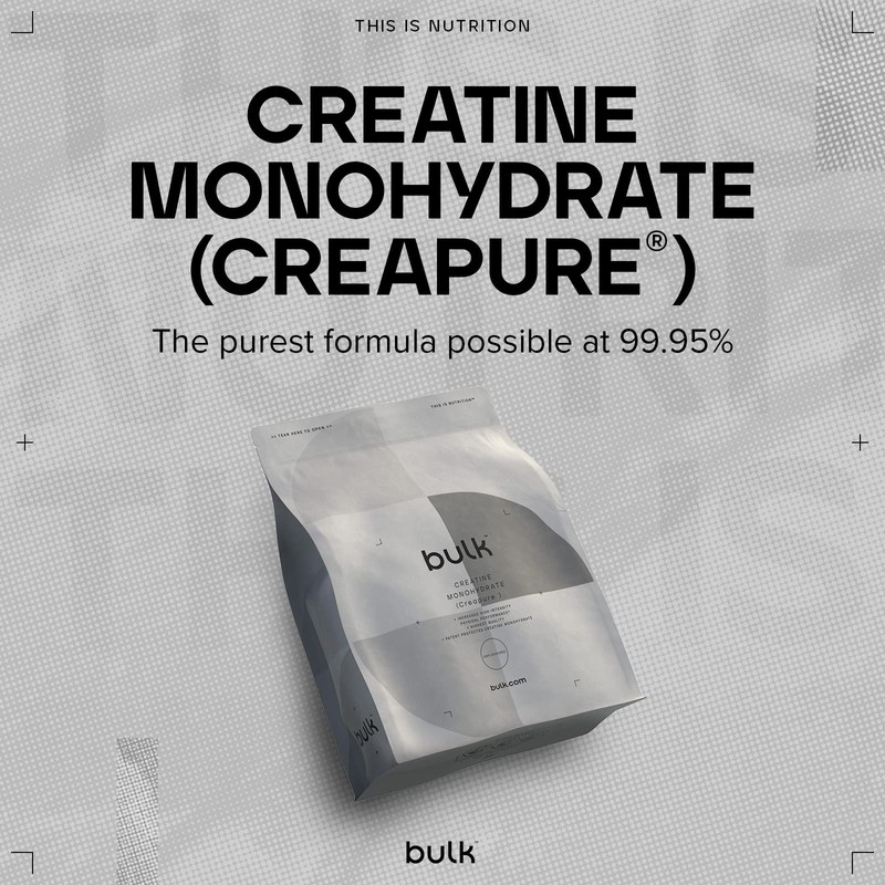 Bulk Creapure Creatine Monohydrate Powder, 100 g, Packaging May Vary